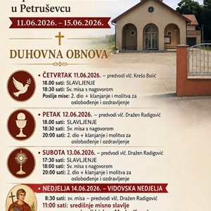 Proslava 25 godina župe Petruševec